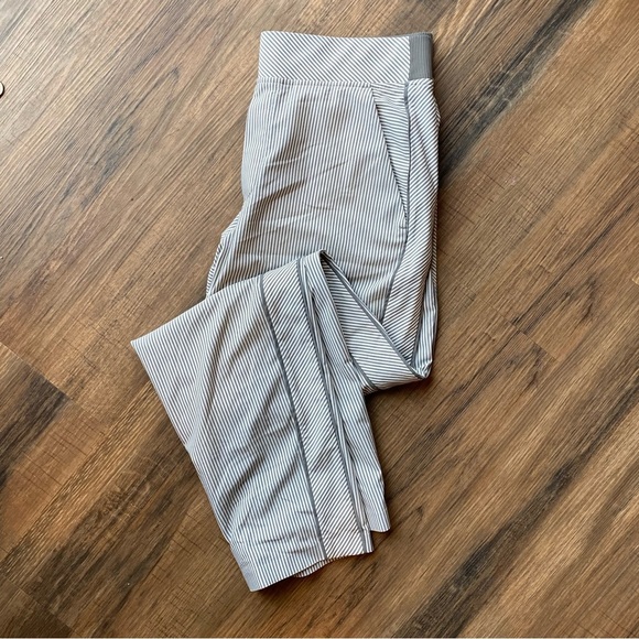 Athleta Striped Athletic Pants - Picture 1 of 4